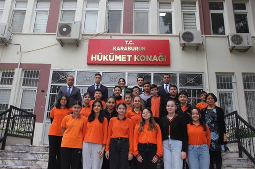 Karaburun Ortaokulu Öğrencilerinden Mesleki Tanıtım Ziyareti